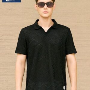 Áo Polo Nam Textured Knit Form Regular