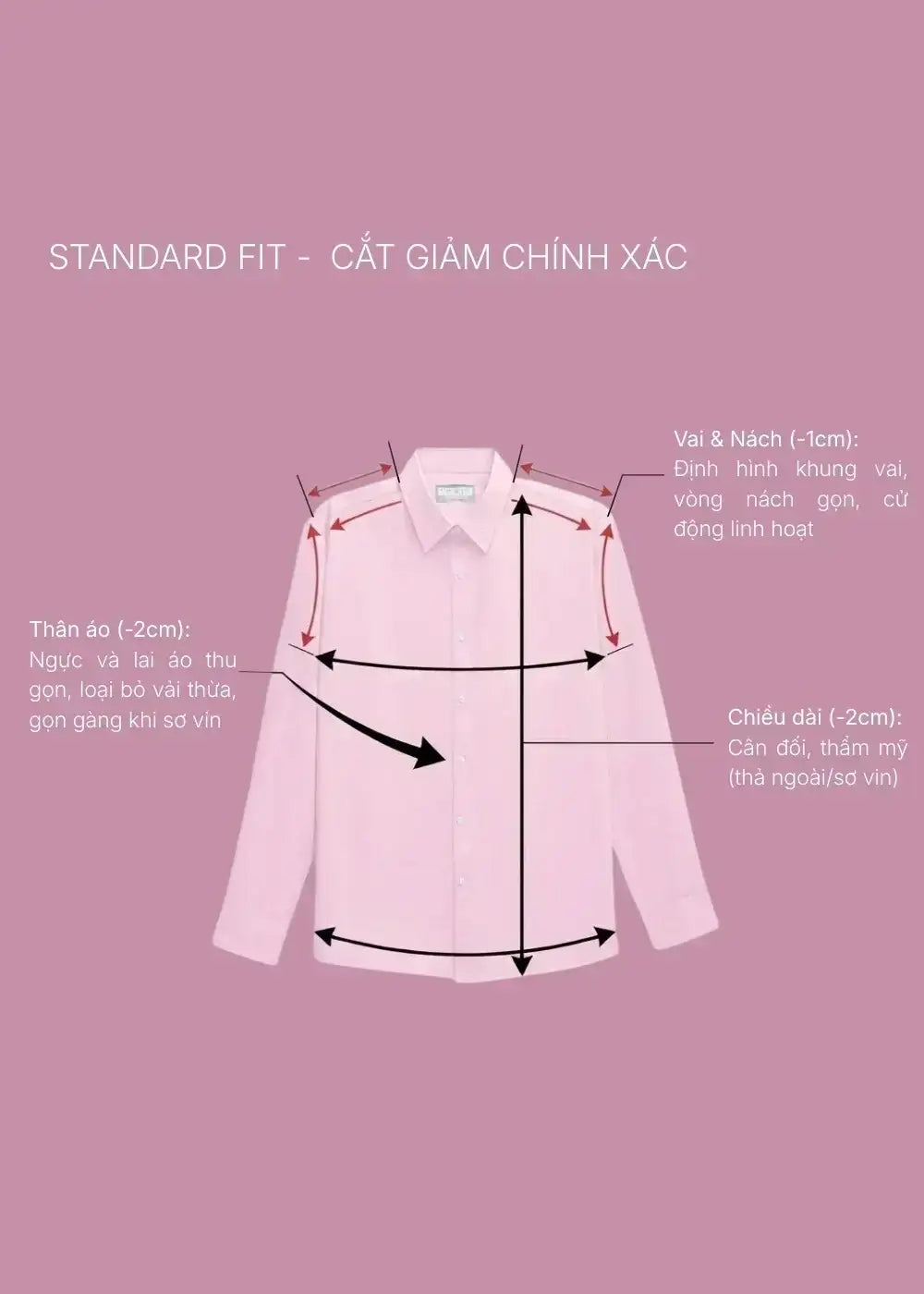 Áo Sơ Mi Tay Dài AirDry™ Siêu Nhẹ Non Branded 019 Màu Xanh Dương Nhạt Phom Ôm Vừa F2 - Ảnh 3