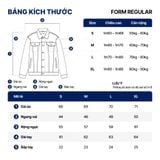 Áo Khoác Jeans Nam Skyfold Form Regular - Ảnh 17