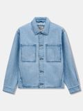 Áo Khoác Jeans Nam Skyfold Form Regular - Ảnh 15