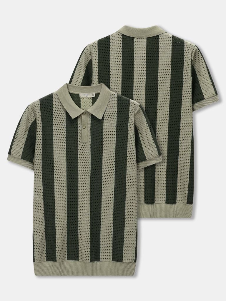 Áo Polo Len Nam Leisure Form Regular - Ảnh 13
