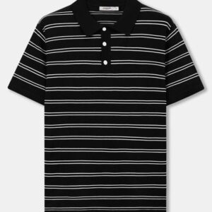 Alternative view of Áo Polo Len Nam Urban Stripe Form Regular