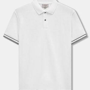Alternative view of Áo Polo Nam Stripe Egde Form Regular