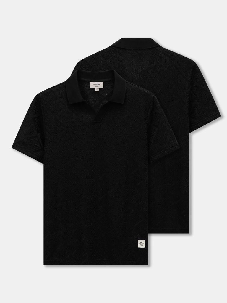 Áo Polo Nam Textured Knit Form Regular - Ảnh 14