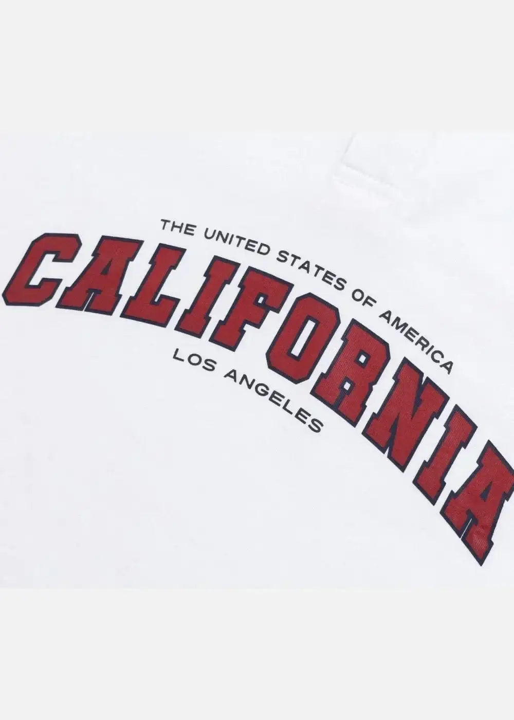 Áo Thun Polo FlexFit™ Cổ Phối Màu "CALIFORNIA" The No Style 028 Màu Trắng Phom Rộng Rãi F4 - Ảnh 4