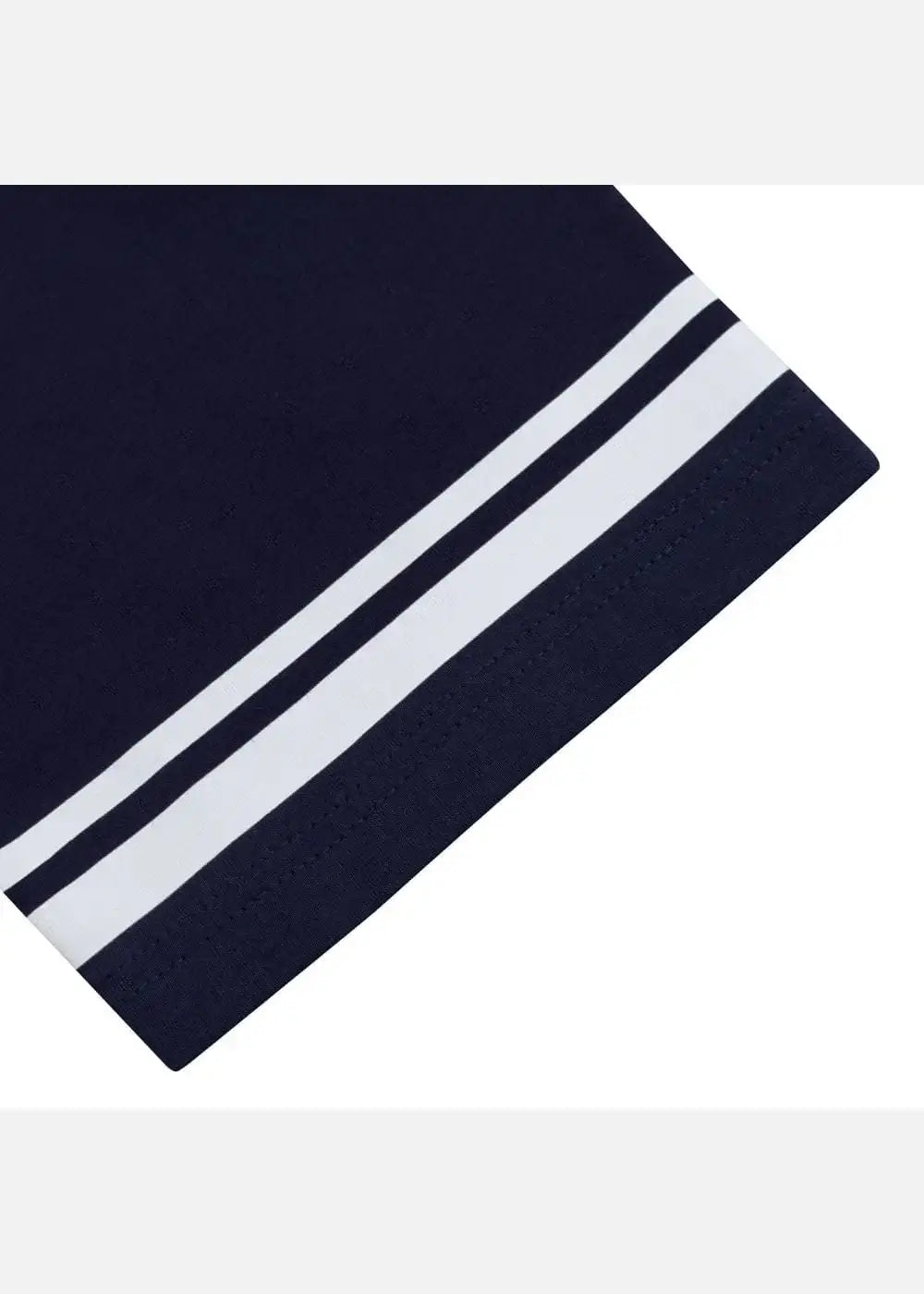 Áo Thun Polo FlexFit™ Cổ Phối Màu "CALIFORNIA" The No Style 028 Màu Xanh Dương Đậm Phom Rộng Rãi F4 - Ảnh 6