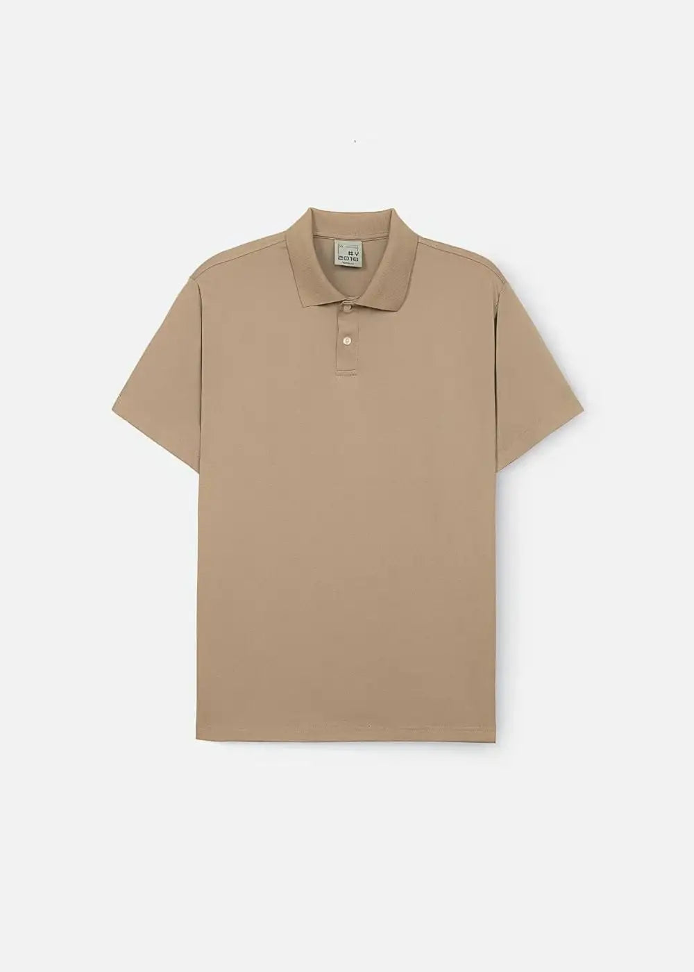 Áo Thun Polo ColorLock™ Vải Cá Sấu Đứng Dáng Giặt Không Phai Màu Non Branded 003 Màu Nâu Phom Ôm Vừa F2