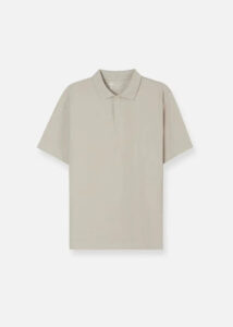 Áo Thun Polo IceVibes™ Vải Làm Mát The CEO 001 Màu Nâu Nhạt Phom Vừa Vặn F3