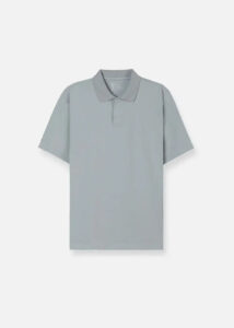 Áo Thun Polo IceVibes™ Vải Làm Mát The CEO 001 Màu Xám Phom Vừa Vặn F3