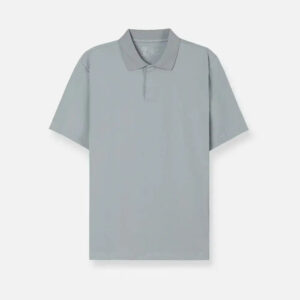 Áo Thun Polo IceVibes™ Vải Làm Mát The CEO 001 Màu Xám Phom Vừa Vặn F3