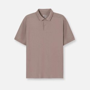 Áo Thun Polo StayFresh™ Vải Sợi Coffee Khử Mùi The Minimalist 007 Màu Nâu Phom Vừa Vặn F3