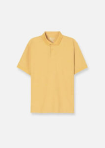Áo Thun Polo StayFresh™ Vải Sợi Coffee Khử Mùi The Minimalist 007 Màu Vàng Đậm Phom Vừa Vặn F3