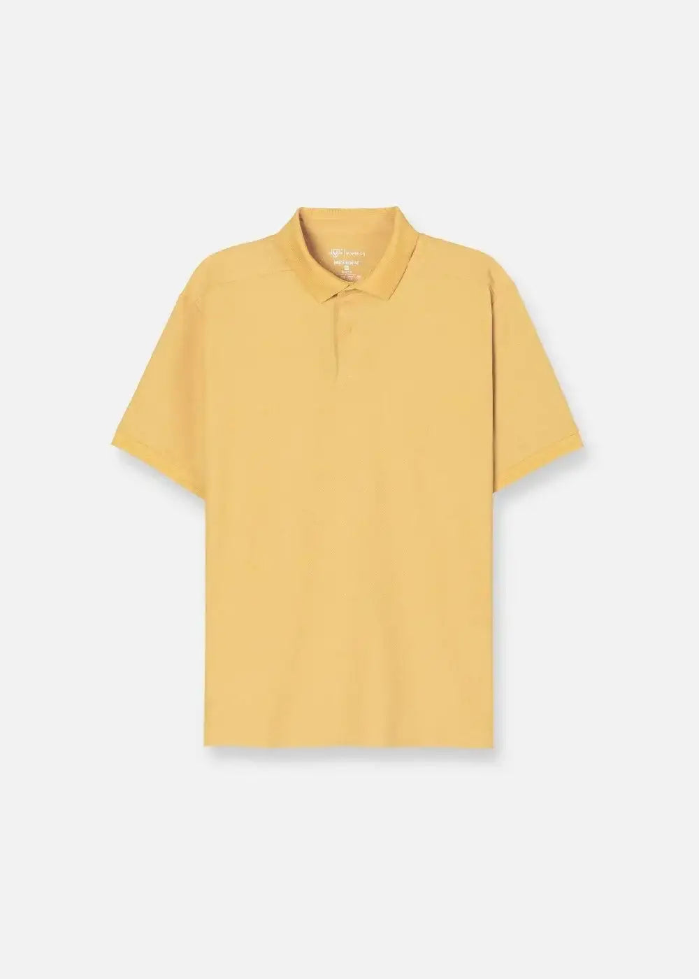 Áo Thun Polo StayFresh™ Vải Sợi Coffee Khử Mùi The Minimalist 007 Màu Vàng Đậm Phom Vừa Vặn F3