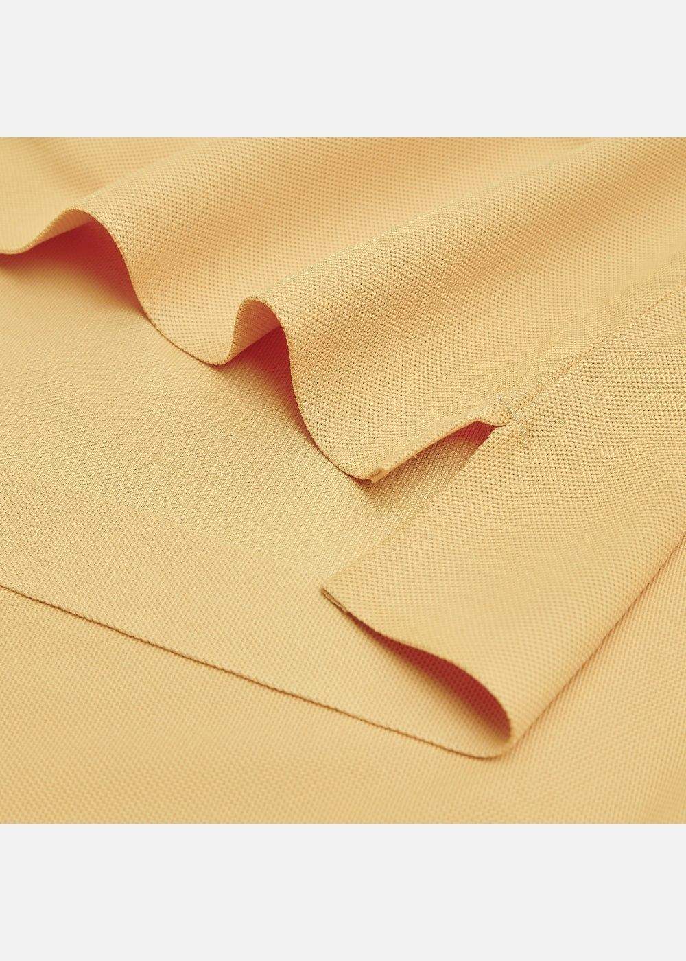Áo Thun Polo StayFresh™ Vải Sợi Coffee Khử Mùi The Minimalist 007 Màu Vàng Đậm Phom Vừa Vặn F3 - Ảnh 5