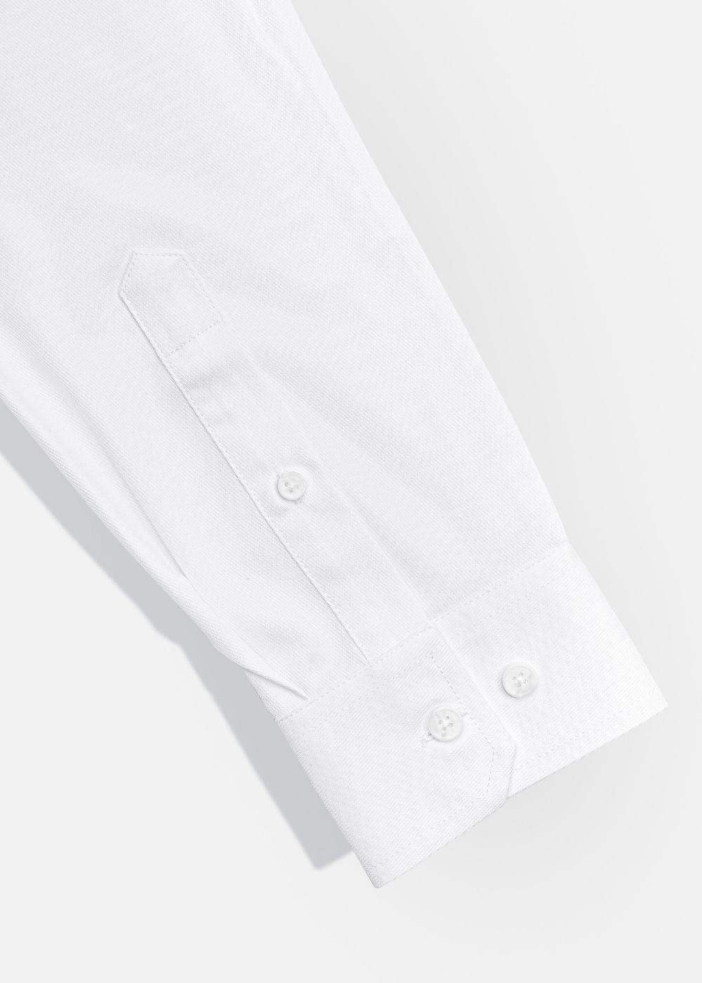 Áo Sơ Mi Tay Dài StayFresh™ Vải Sợi Ngải Cứu Chạm Mát Ngăn Mùi Hiệu Quả The CEO 002 Màu Trắng Phom Ôm Vừa F2 - Ảnh 9