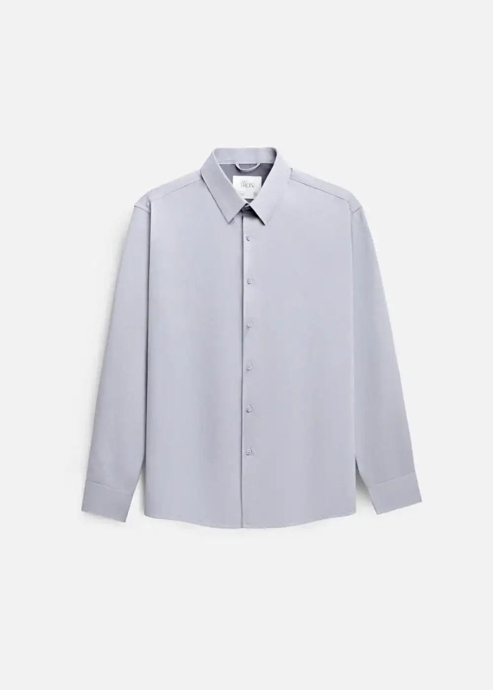 Áo Sơ Mi Tay Dài StayFresh™ Vải Sợi Ngải Cứu Chạm Mát Ngăn Mùi Hiệu Quả The CEO 002 Màu Xám Nhạt Phom Ôm Vừa F2