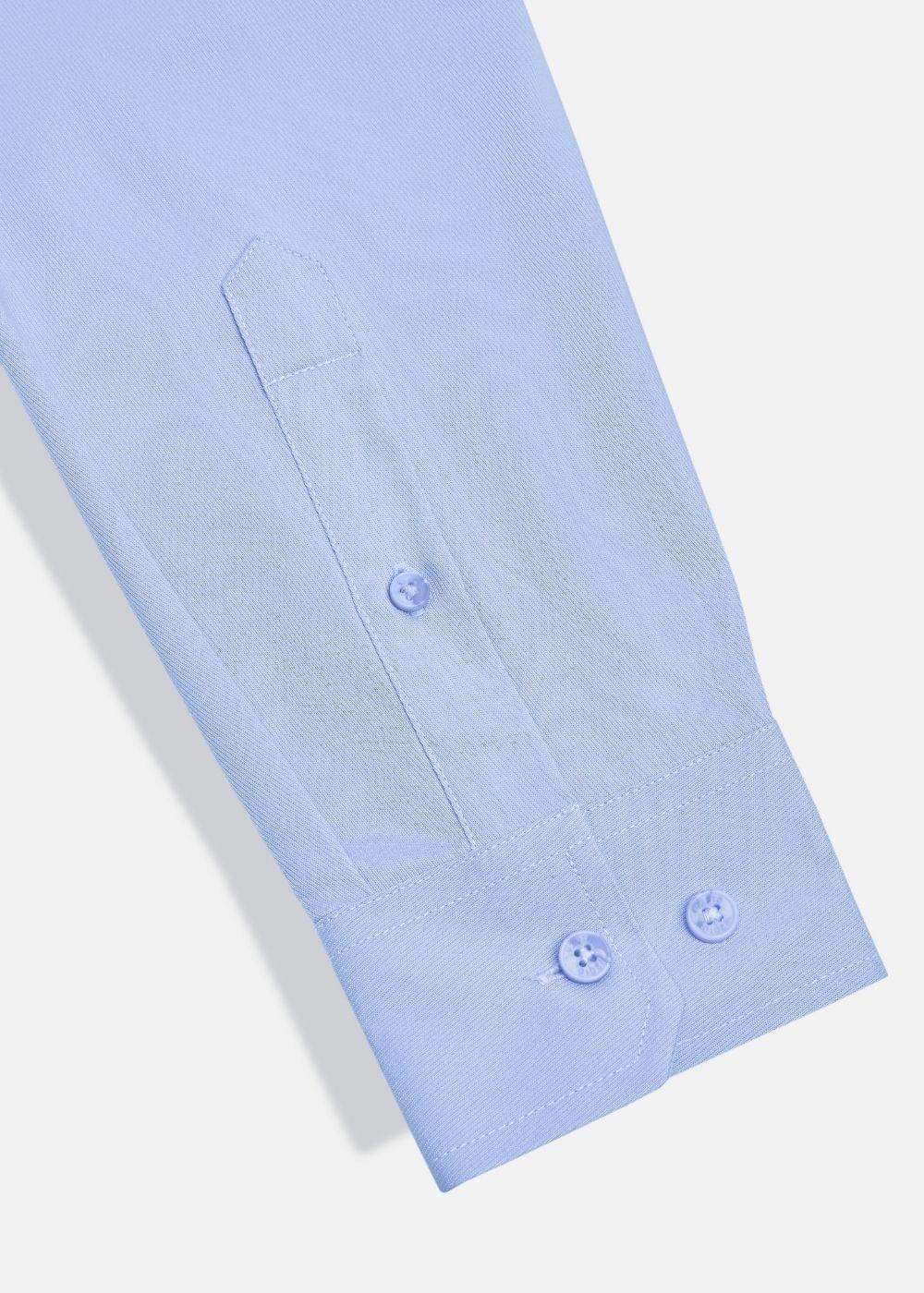 Áo Sơ Mi Tay Dài StayFresh™ Vải Sợi Ngải Cứu Chạm Mát Ngăn Mùi Hiệu Quả The CEO 002 Màu Xanh Dương Nhạt Phom Ôm Vừa F2 - Ảnh 7