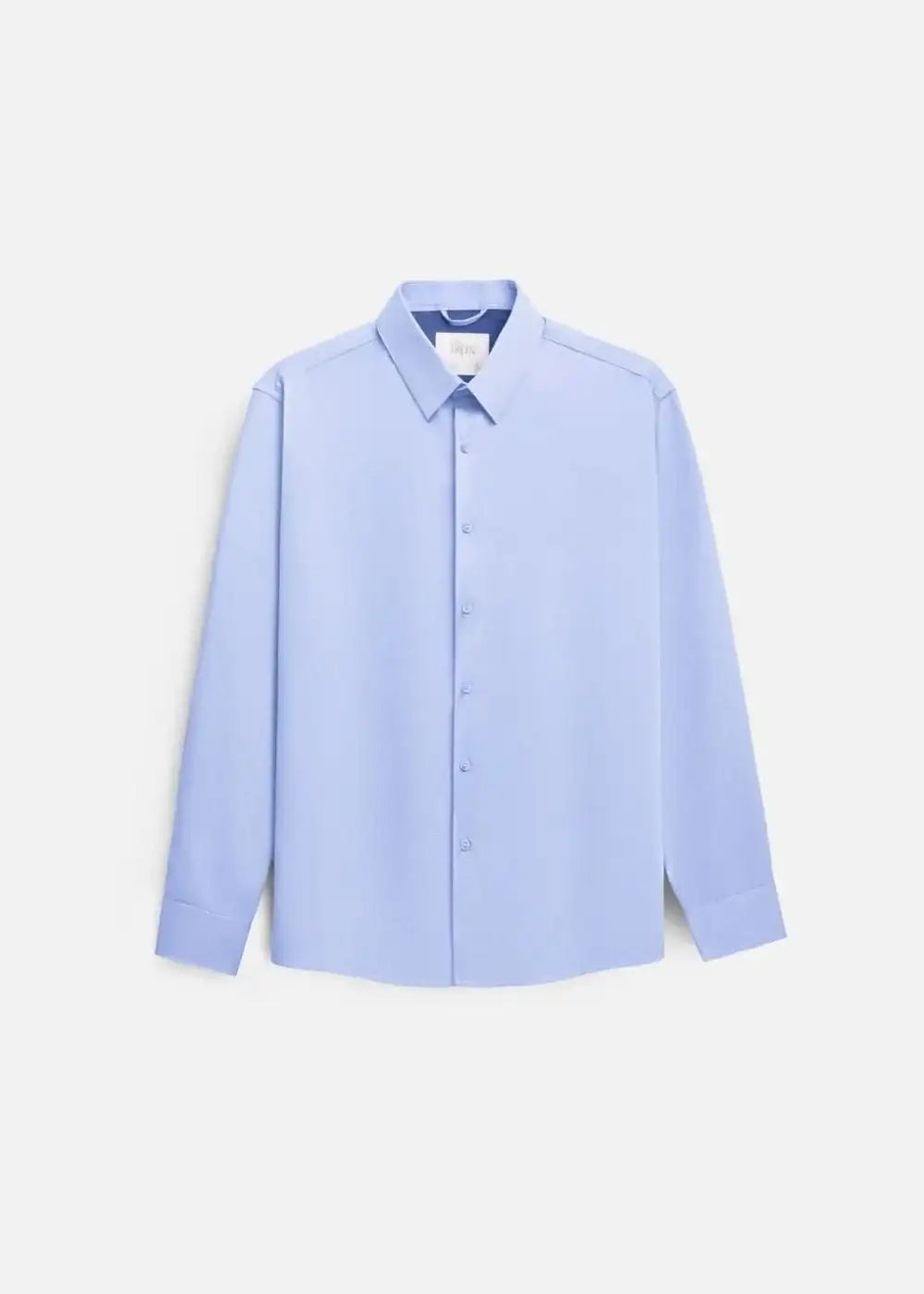Áo Sơ Mi Tay Dài StayFresh™ Vải Sợi Ngải Cứu Chạm Mát Ngăn Mùi Hiệu Quả The CEO 002 Màu Xanh Dương Nhạt Phom Ôm Vừa F2