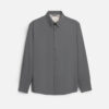 Áo Sơ Mi Tay Dài StayFresh™ Vải Sợi Ngải Cứu Chạm Mát Ngăn Mùi Hiệu Quả The CEO 002 Màu Xanh Lá Đậm Phom Ôm Vừa F2