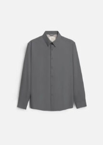 Áo Sơ Mi Tay Dài StayFresh™ Vải Sợi Ngải Cứu Chạm Mát Ngăn Mùi Hiệu Quả The CEO 002 Màu Xanh Lá Đậm Phom Ôm Vừa F2