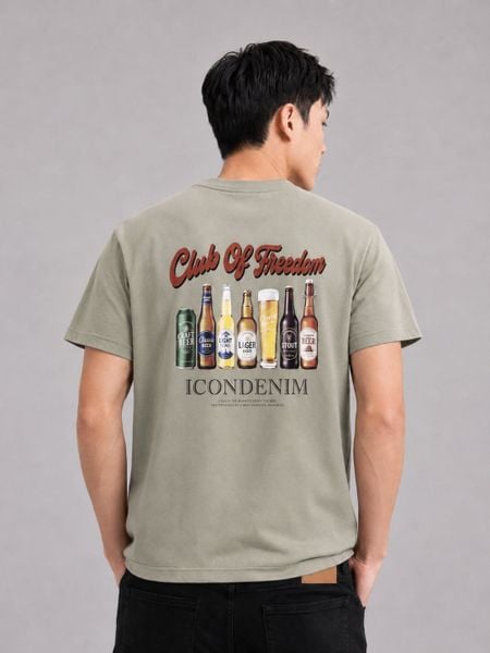 Áo Thun Nam Club Of Freedom Form Regular - Ảnh 2