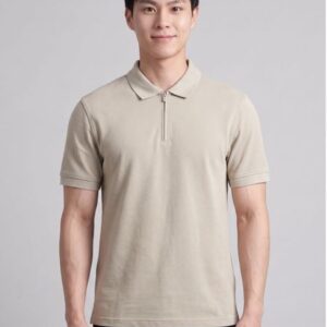 Áo Polo Nam Quarter Zip Form Regular