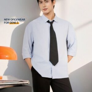 Áo Sơ Mi Nam Tay Dài Urban Stripe Form Relaxed